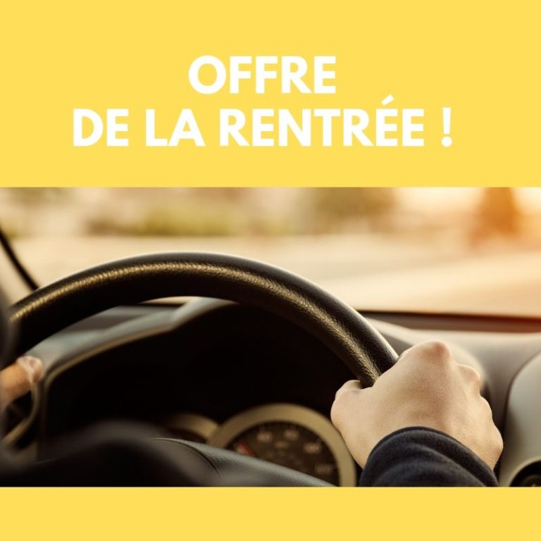 Auto école 94 : Cadeau de la rentrée ! | Auto Moto Ecole de Bretagne